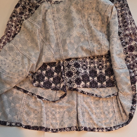 Athleta Purple and White A-Line Whatever Skort Size 12 - Picture 7 of 12